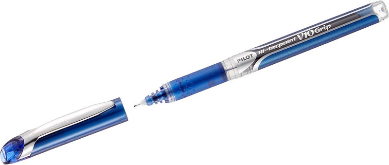 بايلوت قلم حبر جاف Bxgpn-V10-L هاي-تيكبوينت جريب، 1.0 مم، أزرق - Image 2