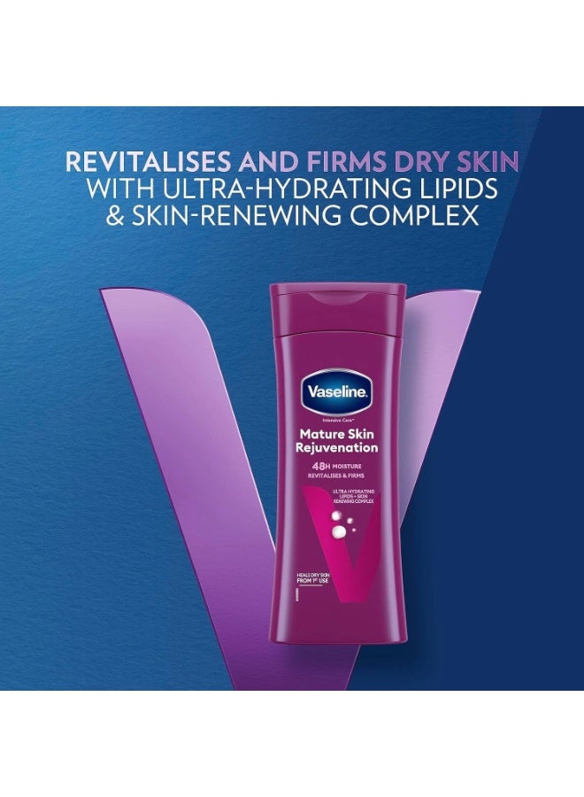 Vaseline Intensive Care MATURE SKIN REJUVENATION Body Lotion 400ml - Image 2