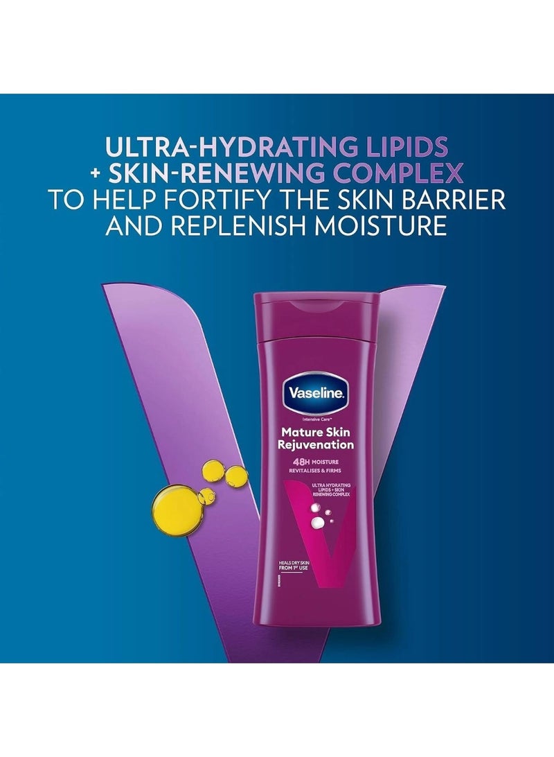 Vaseline Intensive Care MATURE SKIN REJUVENATION Body Lotion 400ml - Image 3