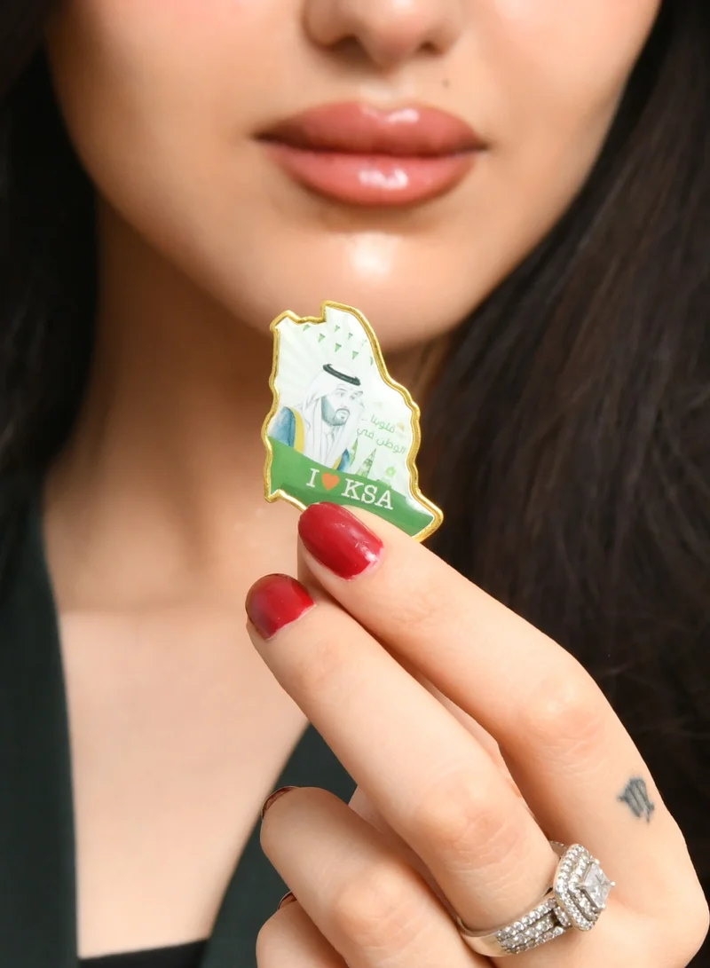 HAWRAA ABAYA Map of the Nation in Our Hearts Brochure - Saudi National Day Design