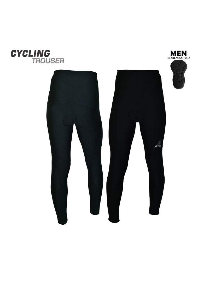 Spall Men'S Long Cycling Pants Trousers Bike Pants Tights Leggings 4D Sponge Padded - Image 1