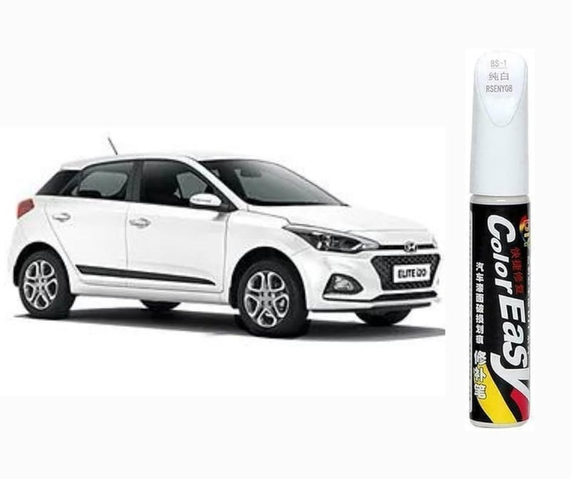 VOLDOT Car Scratch Remover Touch Up Paint Pen, 2-in-1 Car Scratch Remover Touch Up Paint Pen, Glossy Automotive Paint Pen, Waterproof Portable Scratch Pens, For Various Vehicles (White) - Image 1
