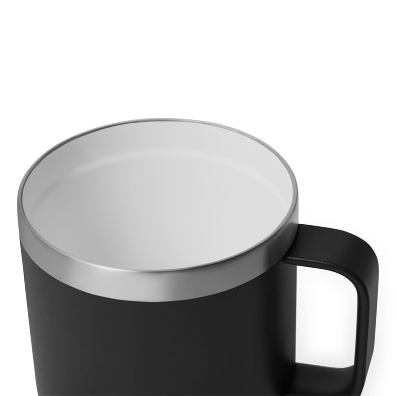 YETI Rambler 14 oz Ceramic Lined Stackable Mug, Vacuum Insulated, Stainless Steel with MagSlider Lid, Black - Image 5