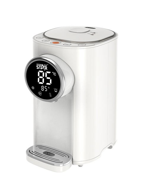 Instant Hot Water Dispenser Countertop for Rapid Heating & Dispense, LCD Display Adjustable 6 Presets Temperatures, 5L Large Water Boiler Maker, with Child Locks