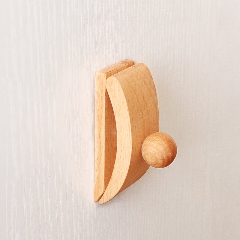 Cross-Border Hot Selling Classic Large Clip Wooden Quilt Hook Wall Hanging Display Carpet Blanket Pendant Quilt Clip(Wooden Tapestry Clip) - Image 4