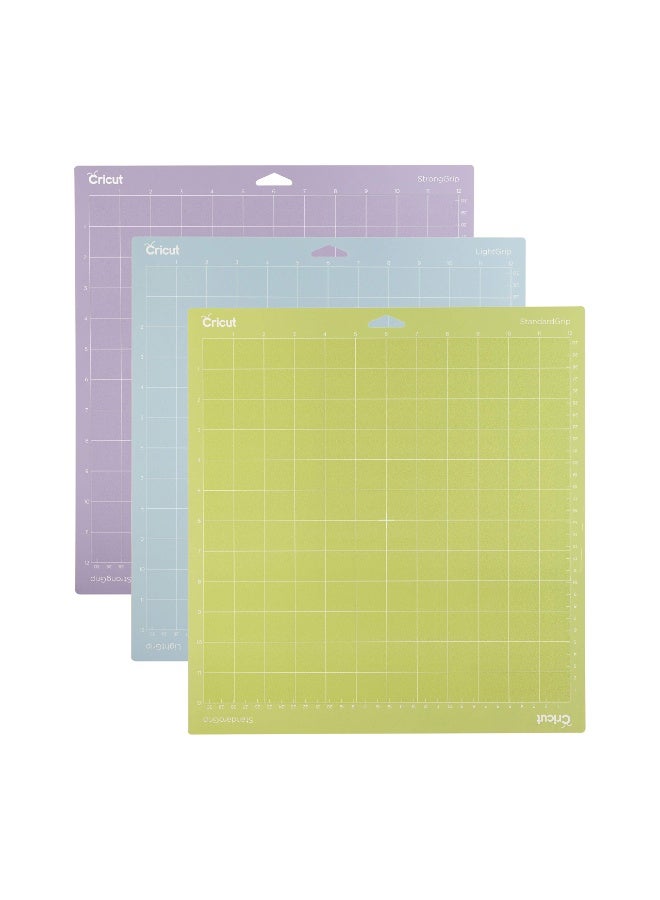 حصيرة تثبيت جهاز Cricut Explore Maker Light Grip Standard Strong Grip (30×30) عبوة من 3 قطع