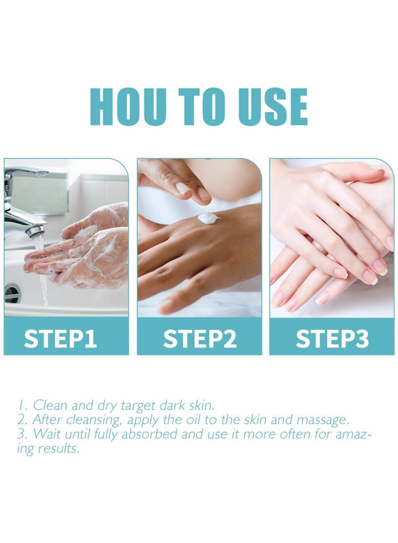 EELHOE Acanthosis Nigricans Therapy Cream, Dark Spot Corrector Cream Whitening Serum, Acanthosis Nigricans Treatment, Dark Spot Removal (1PCS) - Image 3