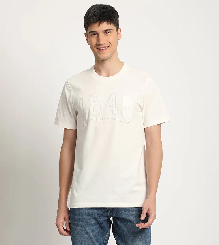 Beverly Hills Polo Club Embroidered Crew Neck T-Shirt