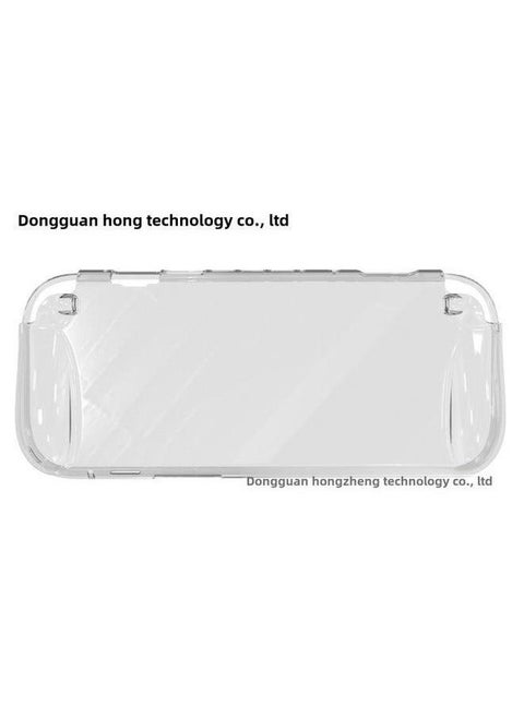 For Switch 2 Protective Case Nintendo Game Console All-inclusive Transparent Anti-drop Case-Model:Transparent Black-switch2
