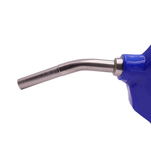 MENAITEK 3/4"NPT inch Automatic Shut-off Diesel Exhaust Fluid (DEF)/Antifreeze Nozzle 3/4"(19MM) Spout 360 degree Rotating Swivel Barb Used For Ethanol Methanol Blend Industrial Dispensing Fuel Nozzle - Image 2