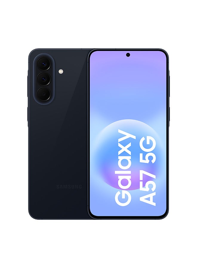 سامسونج A57 ثنائي الشريحة رائع Navy 8GB RAM 128GB 5G - النسخة الشرق أوسطية - Image 1