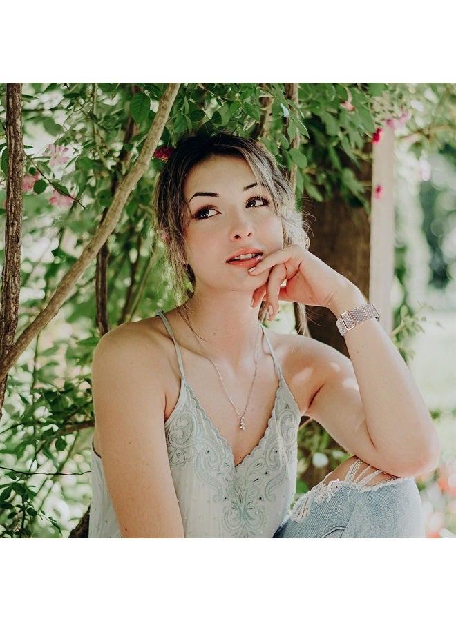 Suitisbest Braided Stretchy Solo Loop Compatible for Apple Watch Band 38mm 40mm 41mm 42mm 44mm 45mm 49mm for Women Men, Nylon Elastic Straps Wristbands for iWatch Series 8 7 6 SE 5 4 3 2 1 Ultra, 4Packs - Image 3