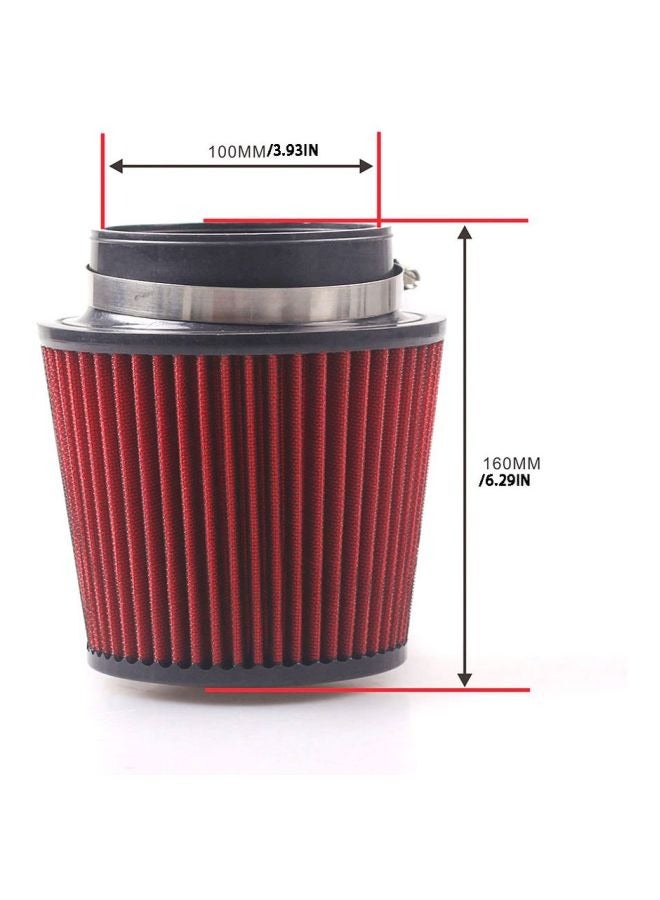 تعديل السيارات فلتر الهواء رأس الفطر عالي التدفق مدخل الهواء فلتر - Image 5