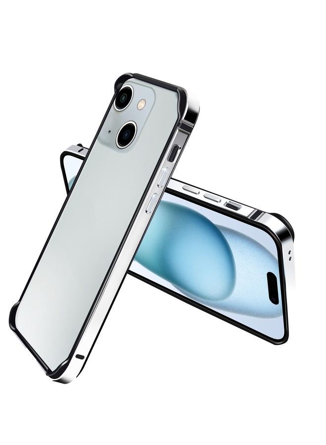 اس-توب جراب لهاتف iPhone 16 مصنوع من مادة TPU + إطار من سبائك الألومنيوم - Image 1