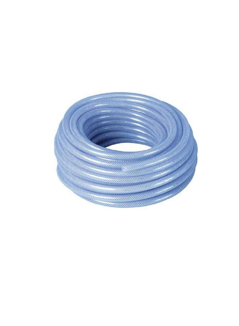Generic High Pressure Braided Clear Flexible PVC Tubing Heavy Duty UV Chemical Resistant Vinyl Hose Water Oil (25 Yard, 3/4 Inch)  - Image 1