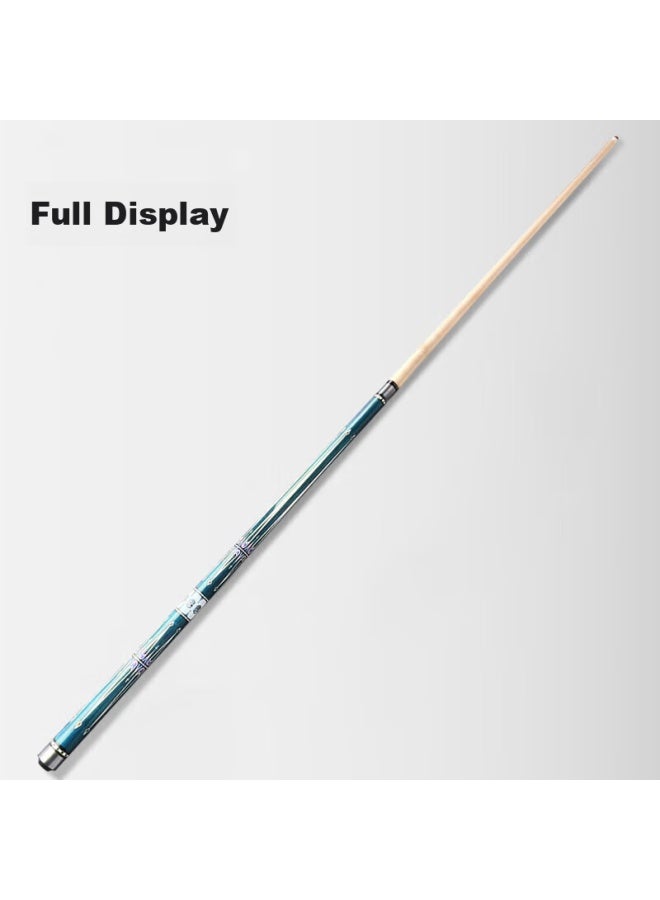 Livex Livex Blue Crown Pool Cue, Large Tip Black 8-ball Cue, Chinese 8-ball Detachable Billiard Cue, American 16-color 9-ball Cue - Image 3