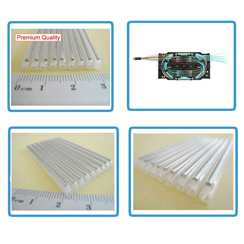 Primeda-telecom Fiber Optic Fusion Splice Protection Sleeve 1000pcs,Come with Box (OD2.5mm 40mm(L)) - Image 3