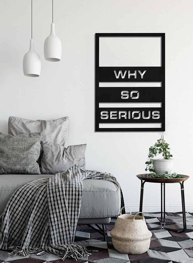 Why So Serious Sign Wall Decor - Image 4