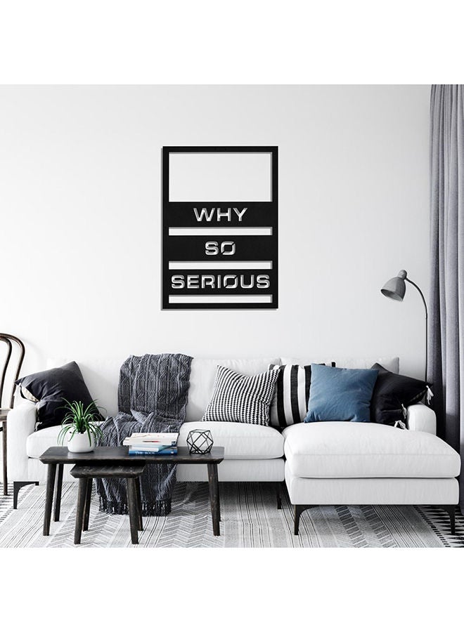 Why So Serious Sign Wall Decor - Image 1