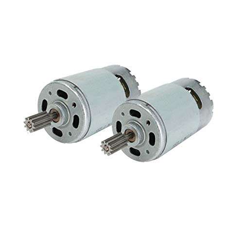 NSD 2 Pcs 550 40000RPM Electric Motor High Speed RS550 12V Motor Gearbox Accessories for Power Wheels Children Ride On Car Replacement Parts - Image 1