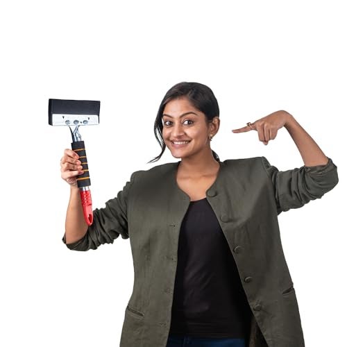 Vimal Nirali Kitchen Platform/Floor Cleaning Wiper | Kitchen Squeegee with Comfortable Grip and Hanging Provision | Tough Stains Cleaner - Image 4