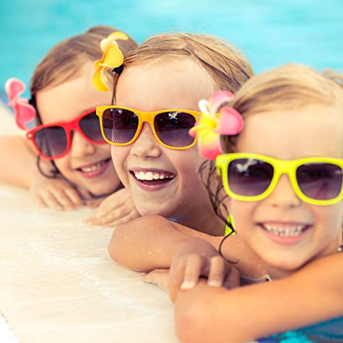 Pibupibu 8 Pack Kids Neon Colors Party Favor Supplies Unisex Sunglasses, Mix - Image 4