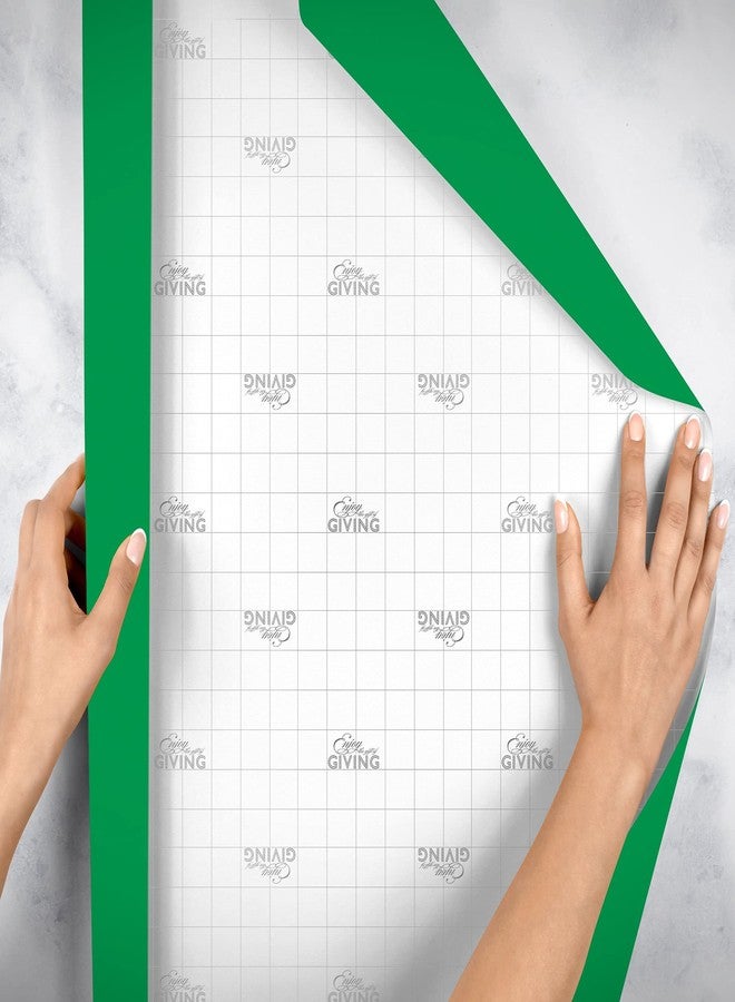 Jillson Roberts 6 Roll-Count Solid Color Gift Wrap Available in 20 Colors, Green Matte - Image 4