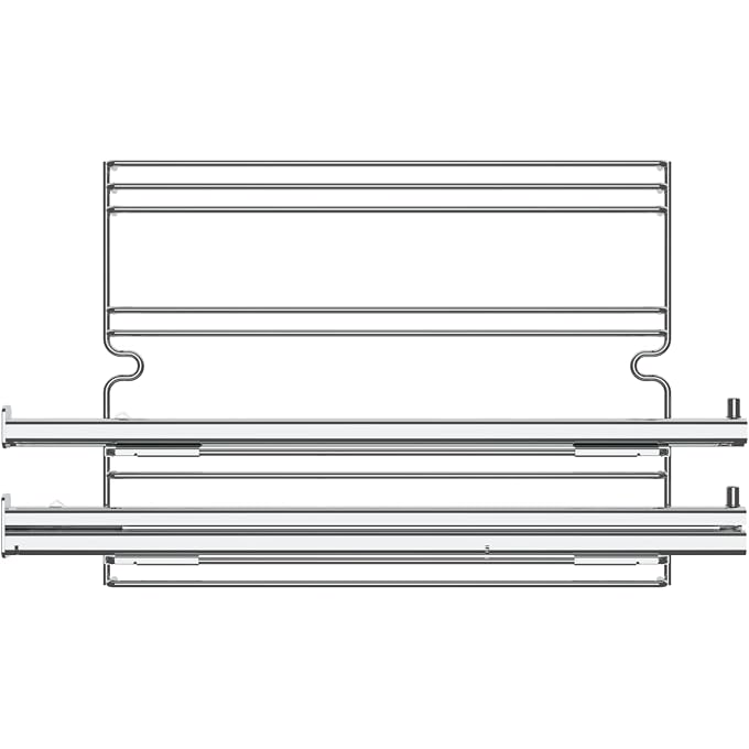 TEKA | TELESCOPIC GUIDES OF 2 HEIGHTS FOR 60 CM FURNACES | TELESCOPIC GUIDES | STAINLESS STEEL - Image 3