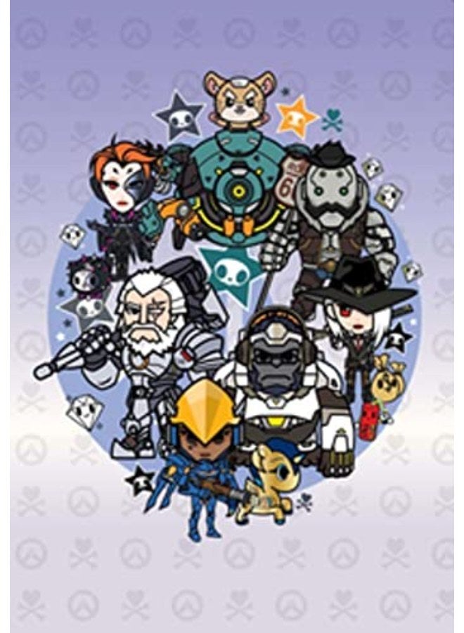 Overwatch Tokidoki X Series 3 Notebook: Heroes Theme 