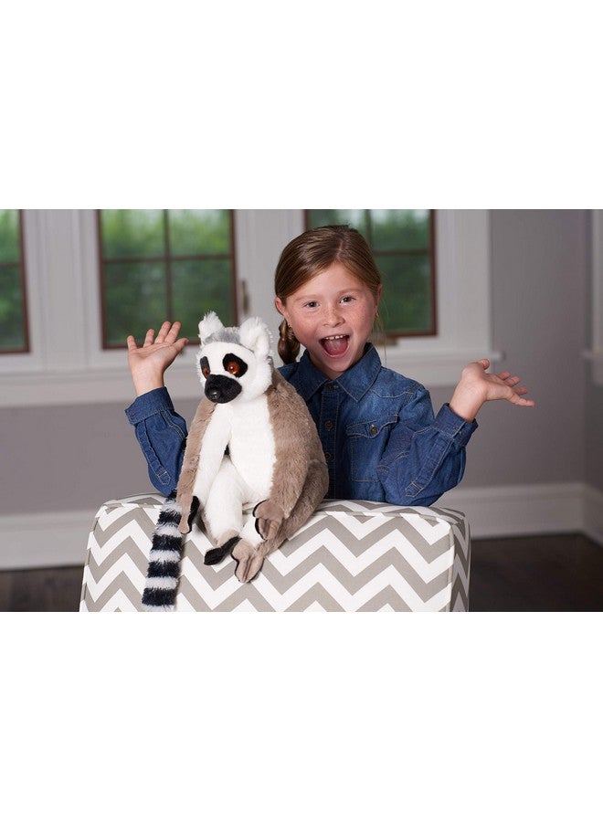 Wild Republic Ring Tailed Lemur Plush, Stuffed Animal, Plush Toy, Gifts For Kids, Cuddlekins 12 Inches  - Image 2