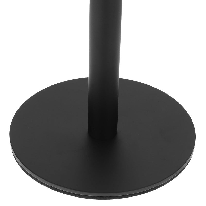 304 Stainless Steel Black Vertical T Shaped Freestanding Towel Holder Stand Bathroom Countertop Hand Towel Rack - Image 4