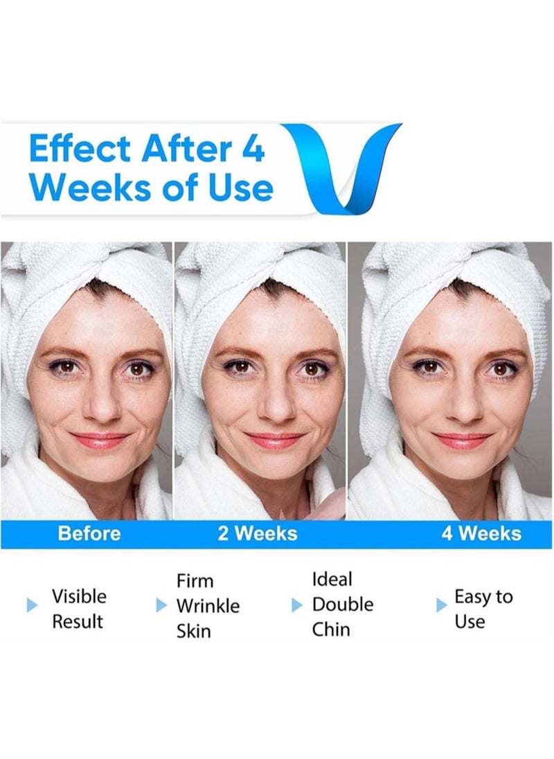DMG TECH - Double Chin Reducer Machine, Electric V-Shape Face lift, Micro Current Face Slimming Massager, LED Photon Therapy Facial Slimming, Intelligent Reusable Face Lifting Massager with Blue Light - Image 1