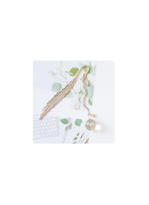 "Stylish reading accessory with a nature-inspired design"