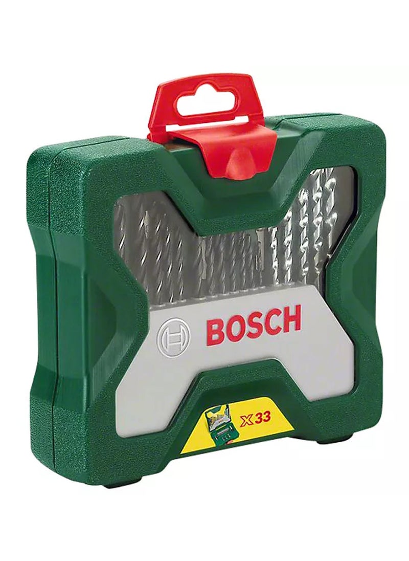 BOSCH - Professional Drill 550 Watt 13 mm with X-Line drill bit set 33 pcs - Image 1
