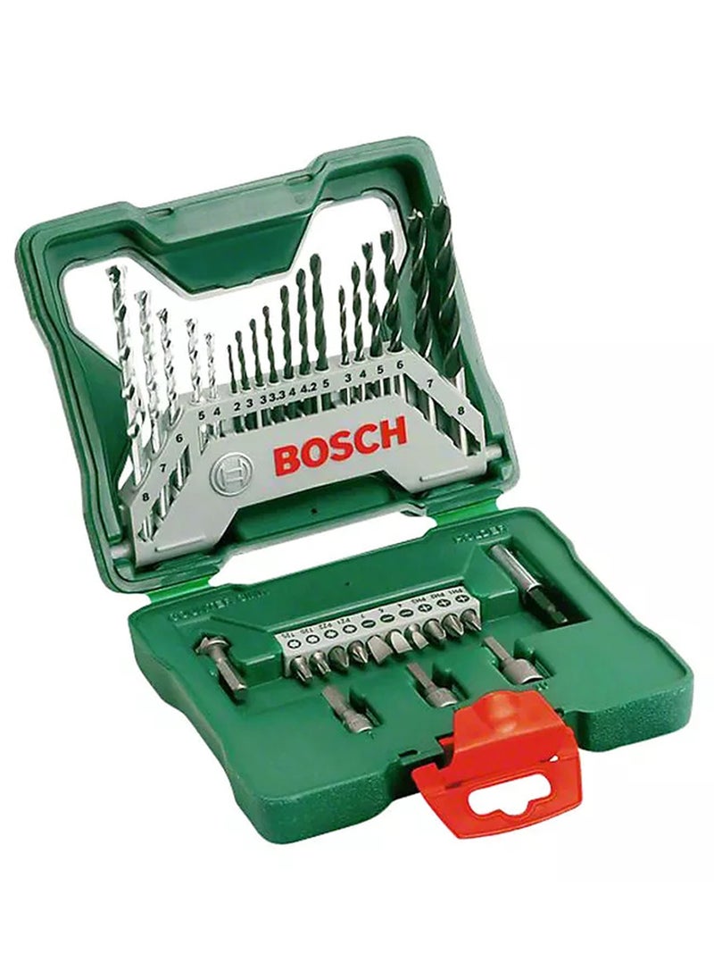 BOSCH - Professional Drill 550 Watt 13 mm with X-Line drill bit set 33 pcs - Image 1