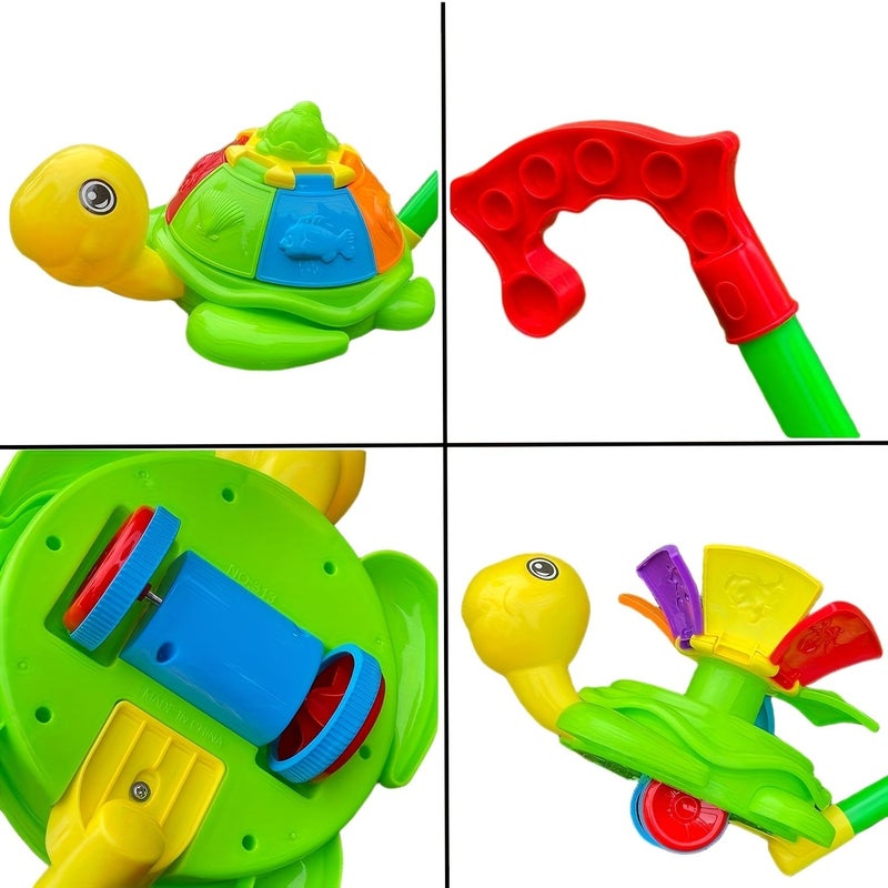 Turtle Pose Rotating Wing Bell Animal Car Interactive Outdoor Toy - Image 4