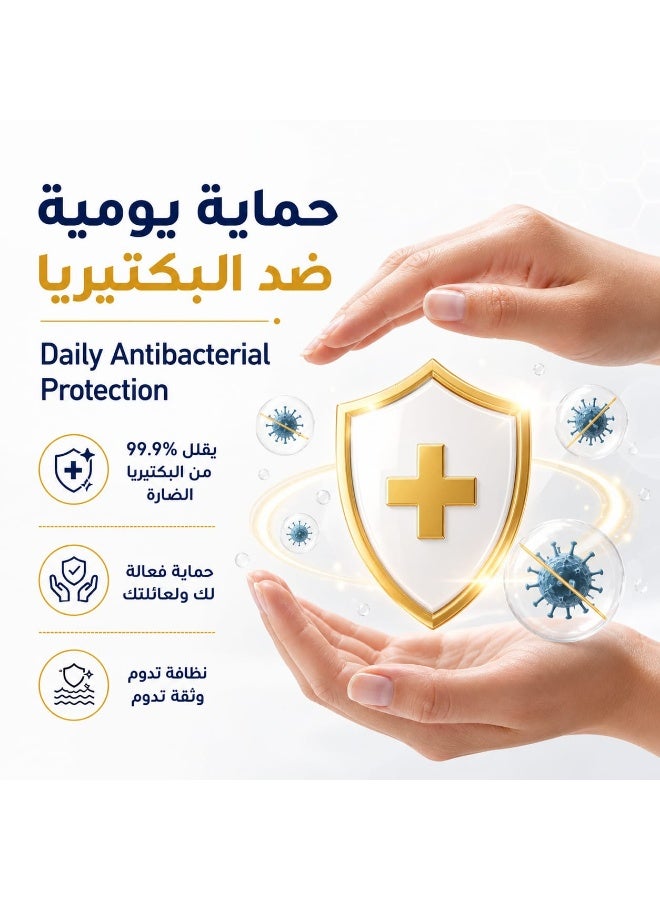 سنوفا صابون سائل معطر لليدين برائحة الياسمين المزهر 2.2 لتر +2* 330 مل - Image 3