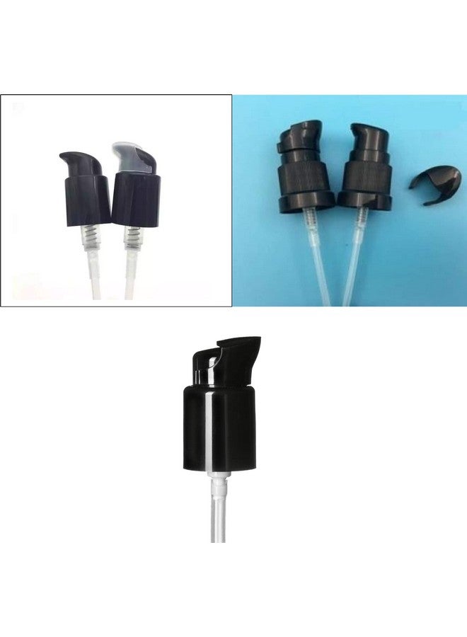 Devinez Amber Color Round Glass Bottle with Lotion Pump & Black Cap, 30 ml - Set of 6 for Essential Oils, Blends, DIY skin care, Cosmetics, Multipurpose Bottle for Home and Travel Purpose - Image 2