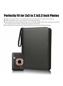 Veicevol 540 Pockets Photo Album for Fujifilm Instax Mini 11 90 70 9 8+ 8 LiPlay Instant Camera, for Polaroid Snap SnapTouch PIC-300 Z2300 Instant Camera, Kodak Smile Printomatic Instant Print Camera (Black)  - Image 2