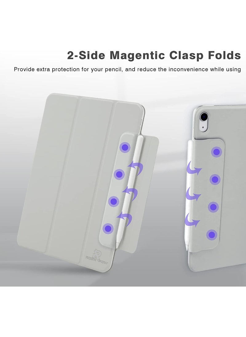 Rock Pow - Magnetic Case For iPad (A16) 11th 11 inch 2025 Gen iPad 11 Case/Case For iPad 10th Gen Case 2022 iPad 10 Case Convenient Magnetic Attachment Auto Sleep/Wake Slim Stand Cover for 11" iPad 11th 2025/10.9"iPad 10th Gen 2022 Rebound Series - Image 1