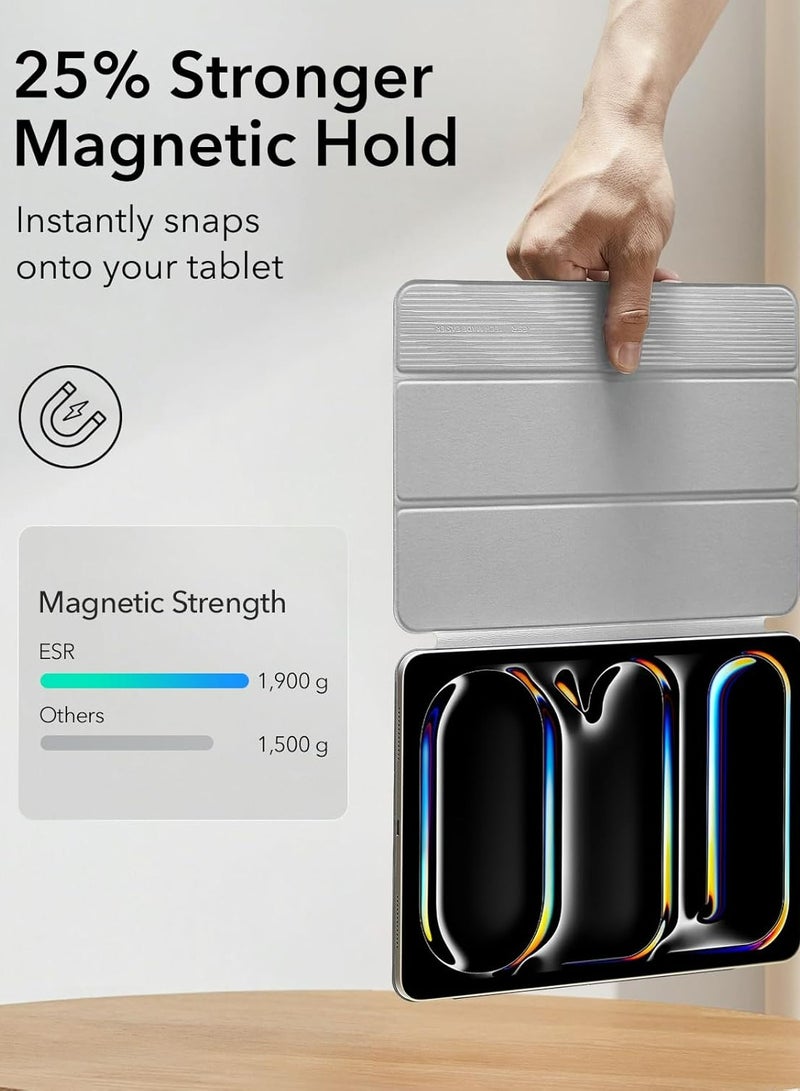 Rock Pow Magnetic Case For iPad (A16) 11th 11 inch 2025 Gen iPad 11 Case/Case For iPad 10th Gen Case 2022 iPad 10 Case Convenient Magnetic Attachment Auto Sleep/Wake Slim Stand Cover for 11" iPad 11th 2025/10.9"iPad 10th Gen 2022 Rebound Series - Image 5