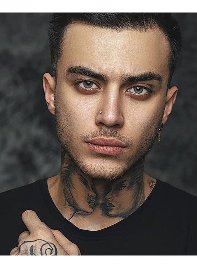 GUSGU 60 PCS Small Nose Rings Studs for Women Men Stainless Steel Body Jewelry - Image 5