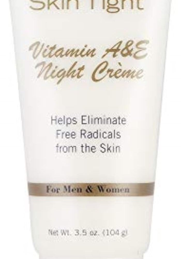 B&C Skin Tight Vitamin A & E Night Crème - 3.5 oz (115 ml) for Men and Women