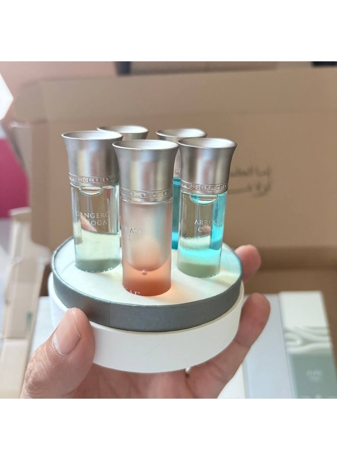 عساف عطور عساف - صندوق اروقيت: كومت 5 مل , مس 5 مل, جيرل 5 مل, دينجرس 5 مل , بلو 5 مل - Image 5