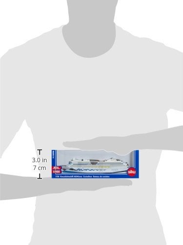 Siku 1720, AIDALuna Cruise Ship, 1:1400, Metal/Plastic, AIDA Design, Does not Float - Image 3