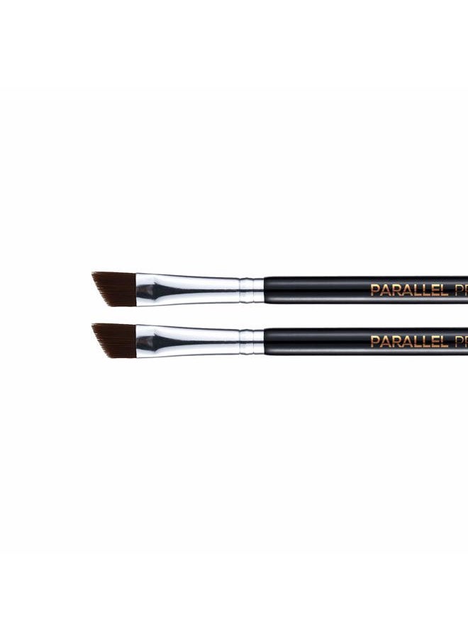PARALLEL PRODUCTS Parallel Products - The BROW Brush - (2 Pack) Premium Angled Eyebrow Brush for Powder, Henna, Cream, Tint, Makeup, Gel, Lamination and Wax  - Image 5