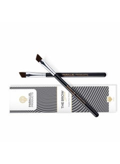 PARALLEL PRODUCTS Parallel Products - The BROW Brush - (2 Pack) Premium Angled Eyebrow Brush for Powder, Henna, Cream, Tint, Makeup, Gel, Lamination and Wax  - Image 3