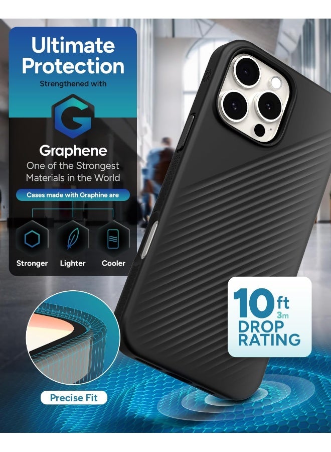 ZAGG Luxe Snap Case for iPhone 16 Pro Max Black - Image 4