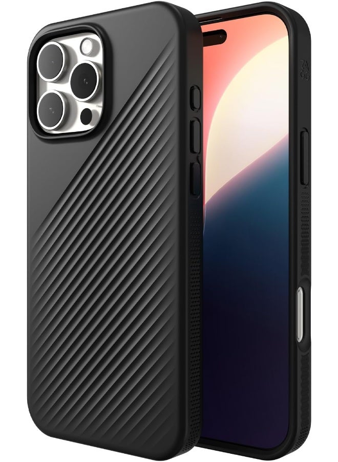 ZAGG Luxe Snap Case for iPhone 16 Pro Max Black - Image 1
