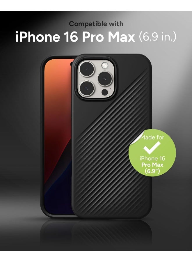 ZAGG Luxe Snap Case for iPhone 16 Pro Max Black - Image 2